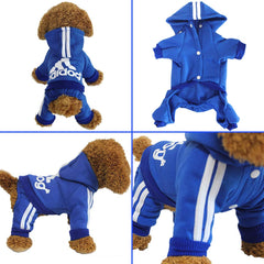 Adidog Hoodie | Small to Medium Dogs