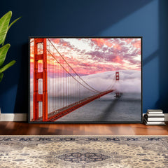 Golden Gate Bridge Wall Art Canvas Print – San Francisco