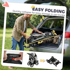 Compact All‑Terrain Pet Stroller
