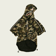The Dog Face Windproof Waterproof Reflective Pet Cat Dog Jacket