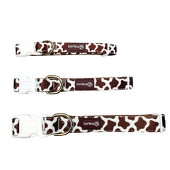 Chocolate Cow Collar