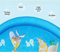 Pet Dog Sprinkler Pad Play Cooling Mat