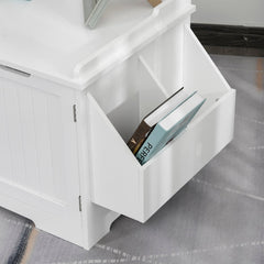 Cat Litter Box Nightstand End Table Enclosure