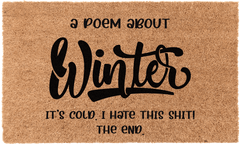 A poem about winter