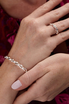 Puffy Rope Chain Bracelet