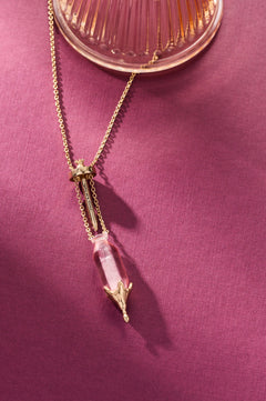 'You Are Loved' Potion Bottle Slider Necklace