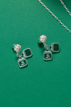 Barbie™ Pickleball Drop Earrings
