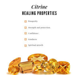 Natural 2 Carat Citrine Heart Pendant Necklace with Diamond