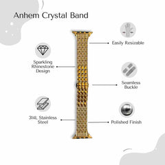 Crystal Steel Strap