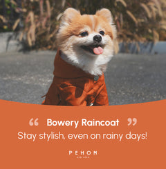 BOWERY RAINCOAT - ORANGE