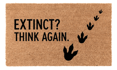 Extinct Think Again Coir Mat