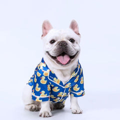 Pet Silk Duck Pajamas