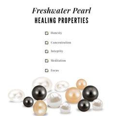 Round Freshwater Pearl Solitaire Bypass Ring