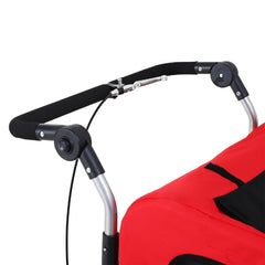 Pet Dog Bicycle Trailer Jogger with Suspension
