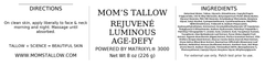 Advanced Rejuvené Luminous Age-Defy Face/Neck Cream: Featuring Matrixyl® 3000 (+ Free 4oz Deep Firming Serum)