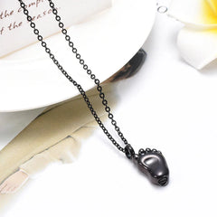 Baby Foot Cremation Urn Necklace