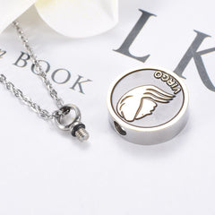 Astrology Sign Zodiac Cremation Urn Necklace
