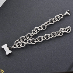 Dog Bone Cremation Urn Bracelet