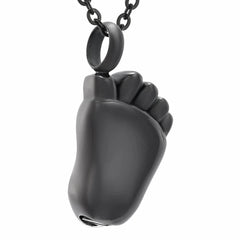 Baby Foot Cremation Urn Necklace