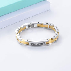 Chain Link Cremation Urn Bracelet