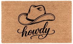 Howdy Partner Welcome Mat