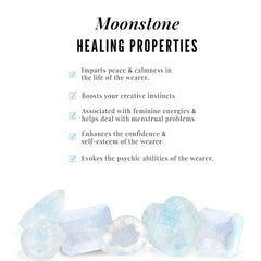 Natural 1.2 Carat Oval Moonstone Drop Earrings with Moissanite