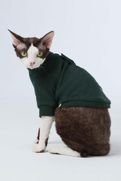 Embroidery Waffle T-Shirt - Green