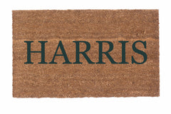 Plain Text Personalized Doormats