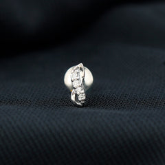 Real Diamond Infinity Tragus Earring for Women