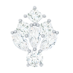 Real Diamond Designer Earring for Cartilage Piercing