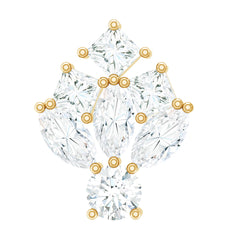 Real Diamond Designer Earring for Cartilage Piercing