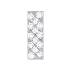 Genuine Diamond Gold Bar Earring for Tragus Piercing