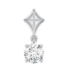 Diamond Dangling Earring for Helix Piercing