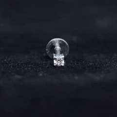 Natural Diamond Conch Piercing Earring