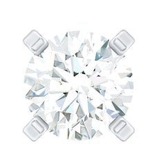 Minimalist Peg Head Set Diamond Nose Pin Stud