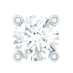 Minimalist Diamond Solitaire Tragus Earring