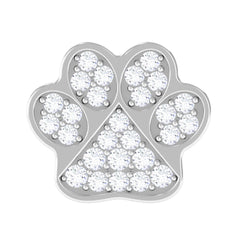 Certified Diamond Paw Cartilage Earring