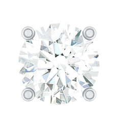 Minimalist Diamond Solitaire Earring for Tragus Piercing