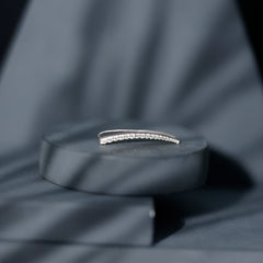 Graduated Style Diamond Climber Helix Earring