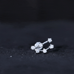 Diamond Capricorn Constellation Helix Piercing Earring