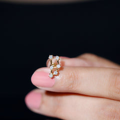 Diamond Capricorn Constellation Helix Piercing Earring