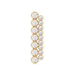 Diamond Ear Climber Cartilage Earring