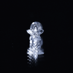 Nature Inspired Diamond Earring for Conch Piercing