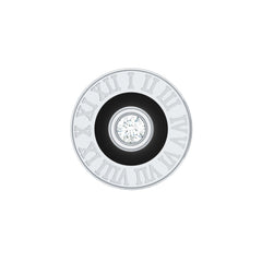 Diamond Clock Earring for Cartilage Piercing