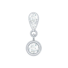 Diamond Cartilage Drop Earring