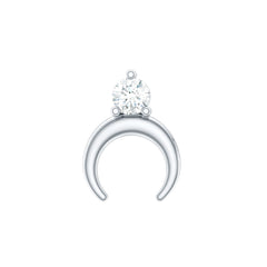 Diamond Minimalist Earring for Helix Piercing