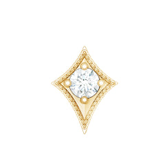 Diamond Kite Shape Tragus Earring