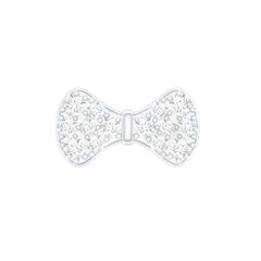 Cute Diamond Bow Earring for Tragus Piercing