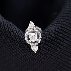 Unique Diamond Gothic Conch Earring for Women