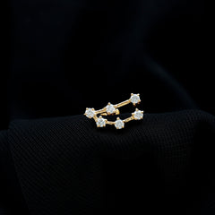 Diamond Capricorn Constellation Helix Piercing Earring